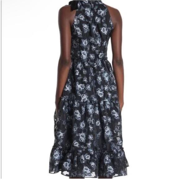 Kate Spade Prairie Rose Velvet Tie Dress Size 0 - Picture 2 of 8